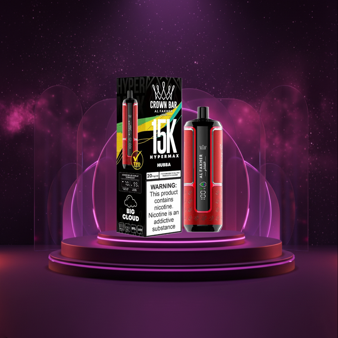 Al Fakher - HyperMax - 15K - Polska - Jednorazówki - E papieros - Hubba - 15000.jpg